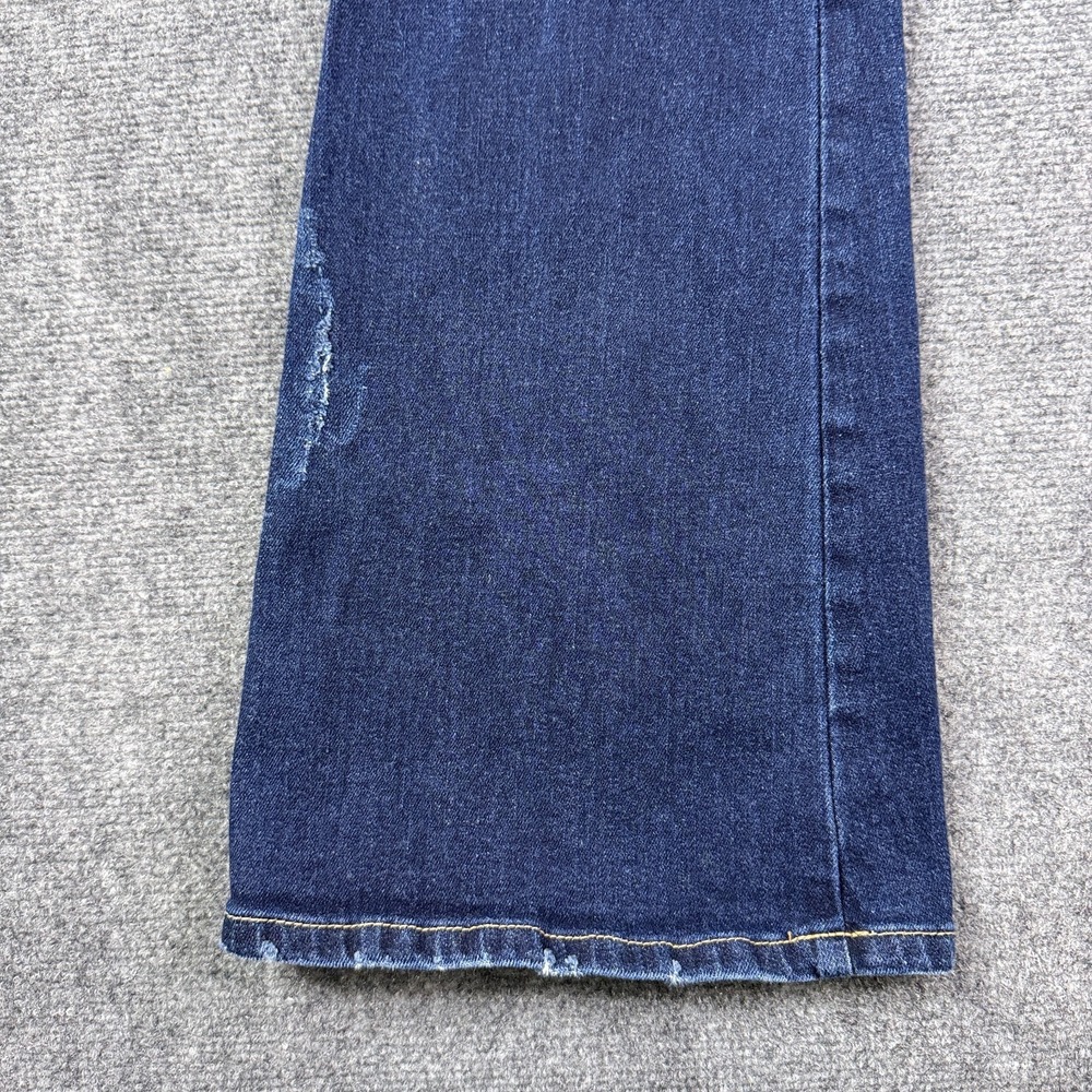 Kancan Womens Flare Jeans Size 11/29 Luke High Rise Stretch Distressed Denim - Picture 4 of 16